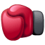 Boksehandske-emoji U+1F94A