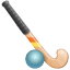 Hockey-emoji U+1F3D1