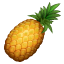 Ananas-emoji U+1F34D