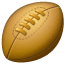 Rugby-emoji U+1F3C9