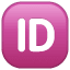 ID-symbol Whatsapp U+1F194